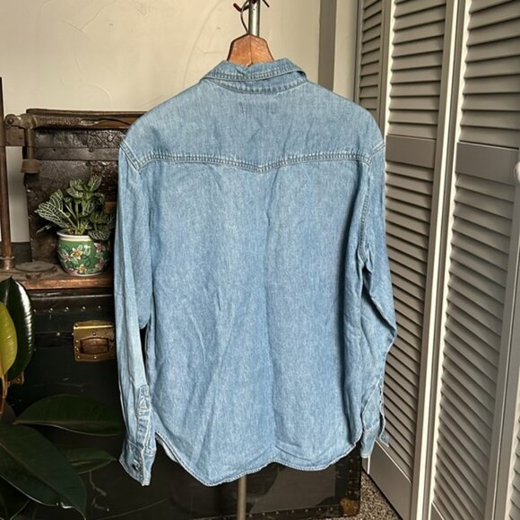 VINTAGE GORUSCH LTD Full Zip Denim Jacket Made in USA - Picture 5 of 6